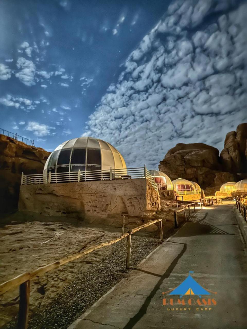 Rum Oasis Luxury Camp Wadi Rum Eksteriør bilde