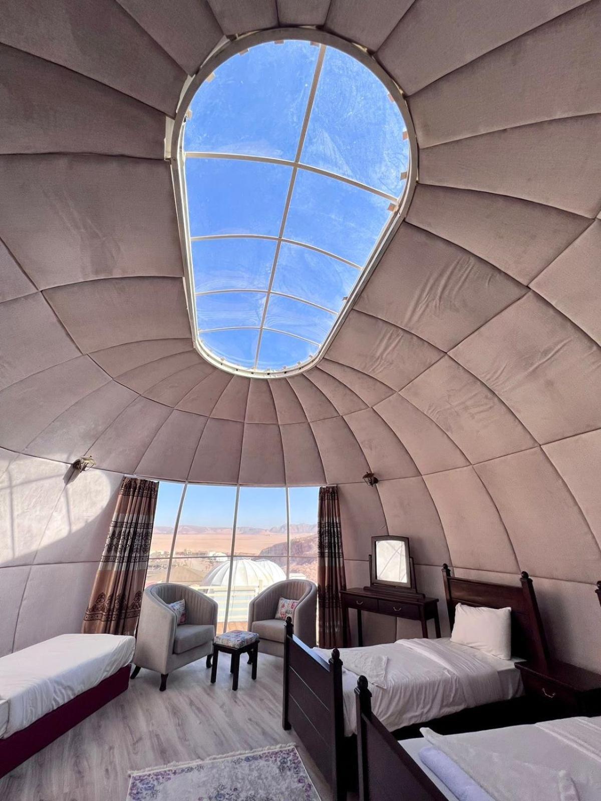 Rum Oasis Luxury Camp Wadi Rum Eksteriør bilde