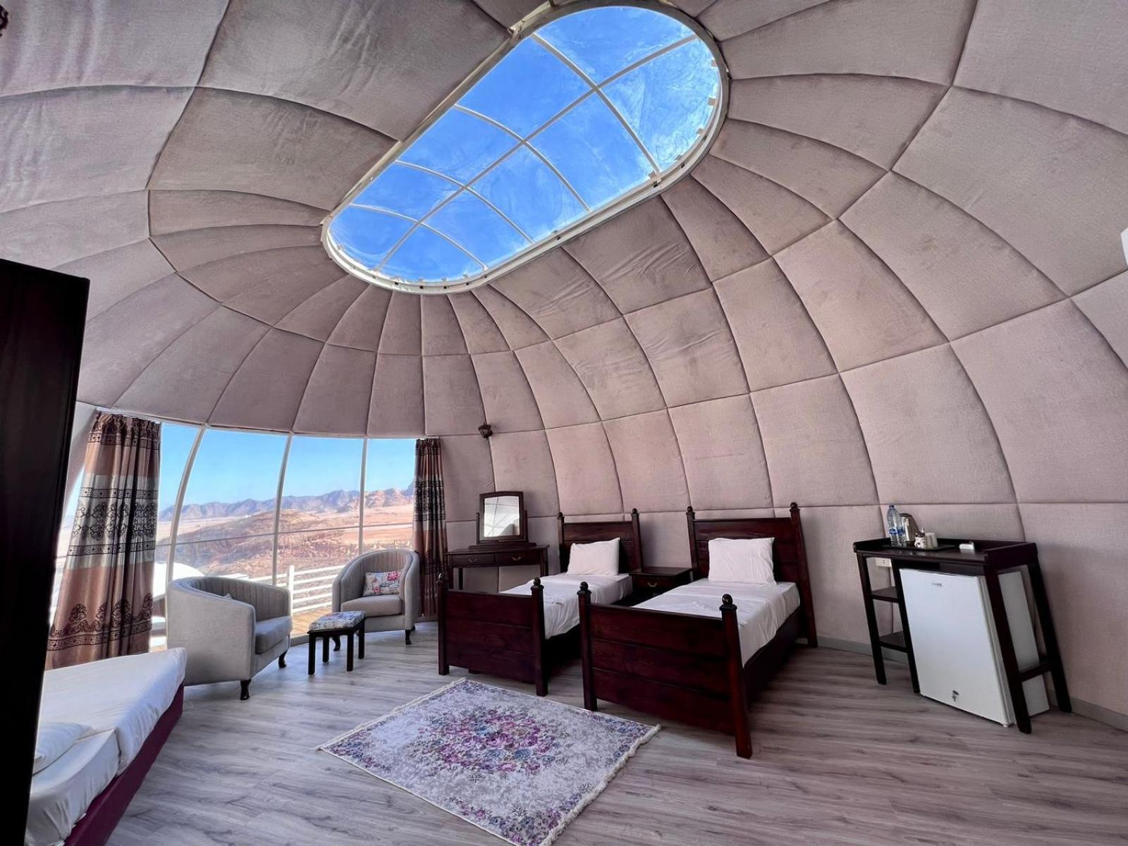 Rum Oasis Luxury Camp Wadi Rum Eksteriør bilde