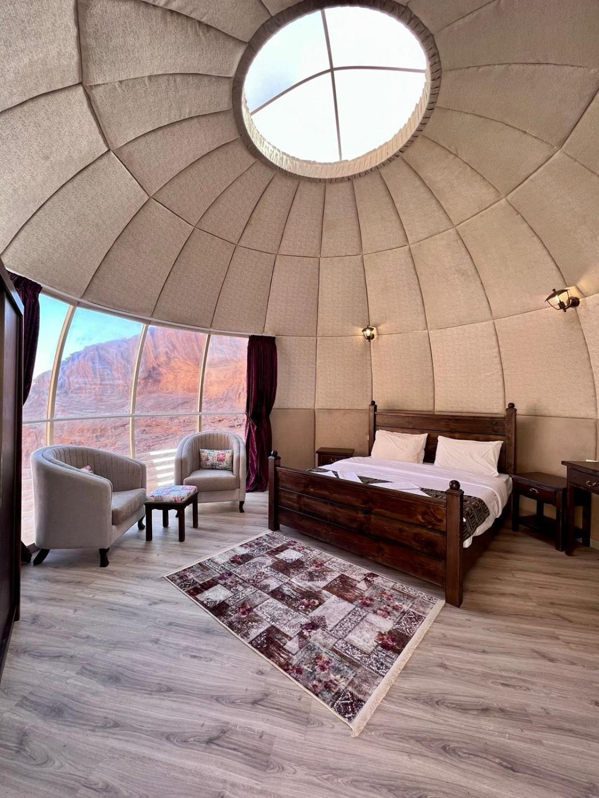 Rum Oasis Luxury Camp Wadi Rum Eksteriør bilde